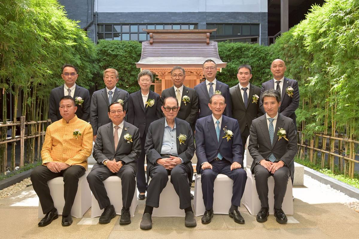 พิธีวางศิลาฤกษ์ ณ ศาลเจ้าศรีราชาโอคุนิ จินจะ สำหรับโครงการดุสิต สวีท เจ-พาร์ค ศรีราชา